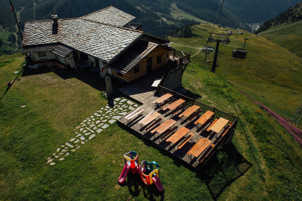 Albergo Ristoro Sitten - 2300 Mt Gressoney-la-Trinité Exteriör bild